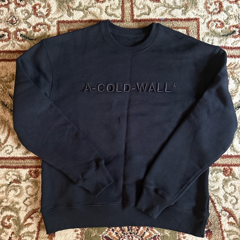 A-COLD-WALL* Men's Black Crewneck